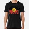 T-shirt z flagą Aborygenów Indigenous Lives Matter Wyprodukowano w Australii T-shirt Unisex
