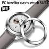 Randring Voor Xiaomi Watch S4/S3 PC Ring Case Beschermhoes Bumper Voor Xiaomi miband S3 S4 Case Ring Decoratie Accessoires