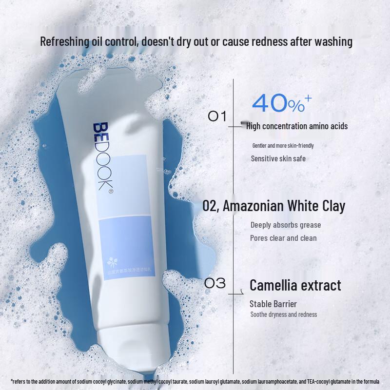 BeDOOK Aminosäure Reinigender Gesichtsreiniger