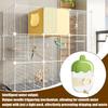 Bird Cage Water Dispenser Automatic Bird Water Feeder Non-Slip Pet Cage Waterer For Parakeet Cockatiels Budgies Lovebirds Canary