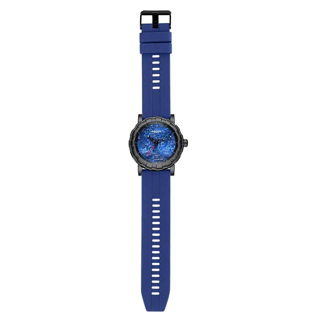 New Men's Watch Fashion Trend Big Dial Watch Personality Handsome Silicone Band Men's Watch