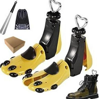 Nouveau tendeur de chaussures montantes et mouleur de bottes - Élargisseur d'avant-pied et extenseur de longueur avec double support