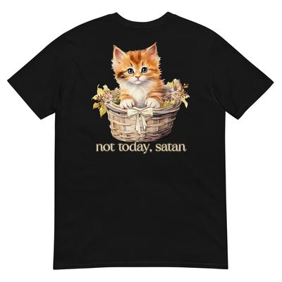 Heute nicht Satan Kätzchen T-Shirt