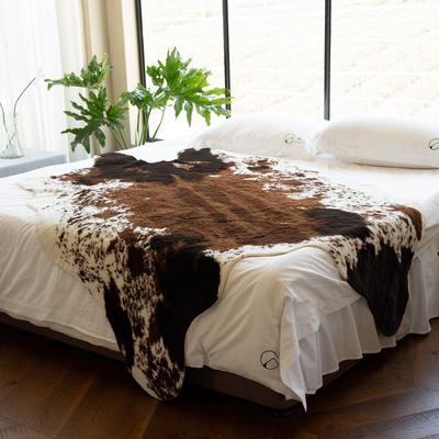 140x200cm Imitation Animals Skin Area Rugs Soft Faux Fur Leather Cow Carpet  for Bedroom House Decoration Christmas Decor