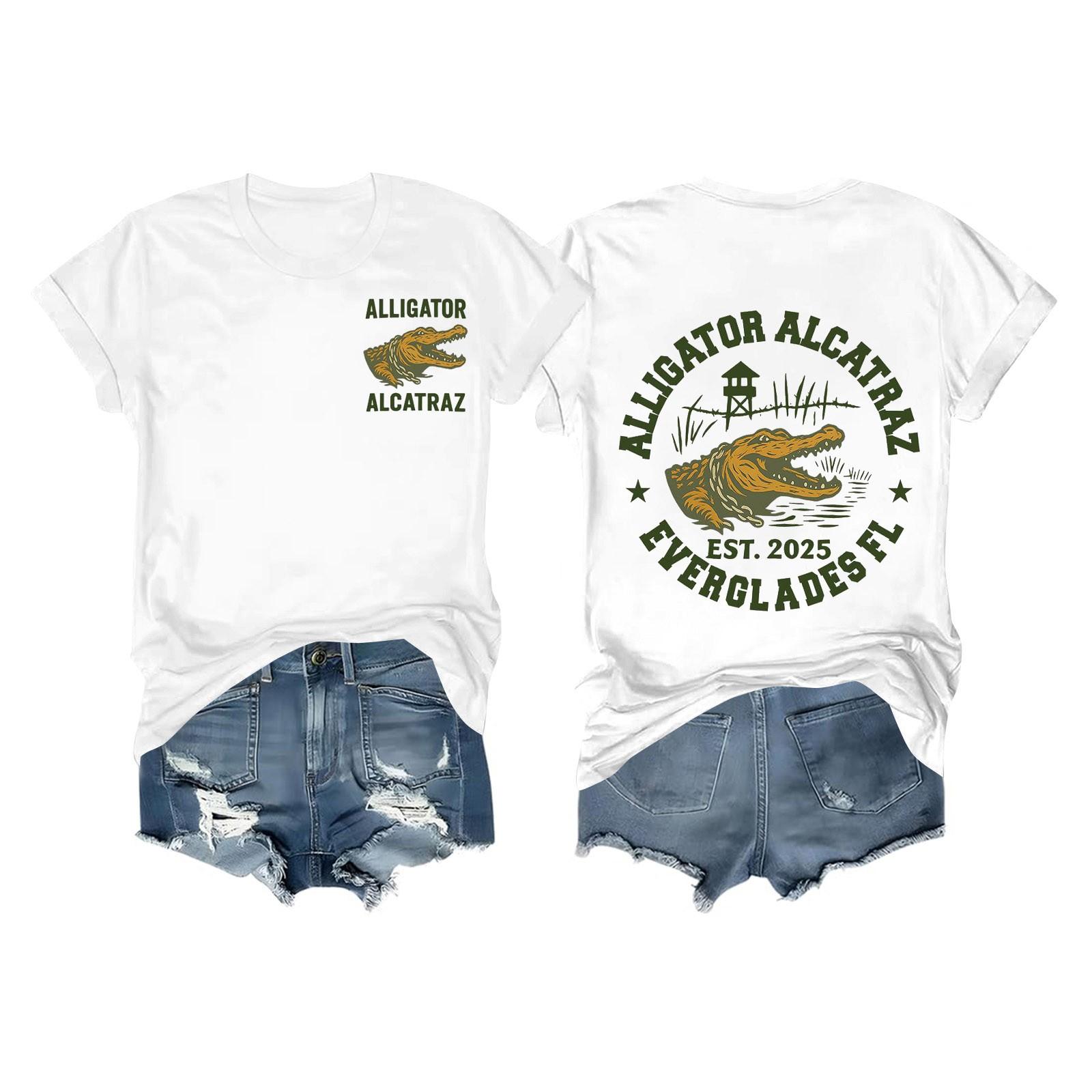 

Женские повседневные футболки с принтом для фестиваля, с коротким рукавом, с цветочным коротким рукавом, с круглым вырезом, ретро, с коротким рукавом, летние, повседневные топы XXL белый