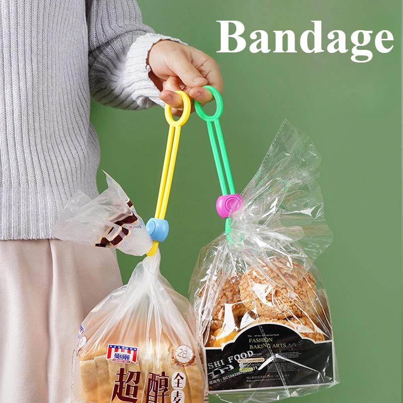 1PC Creative Practical Colourful Seal Clip Multi-functional Kitchen Fresh Bag Seal Clip  Kitchen Gadgets Bag Sealer