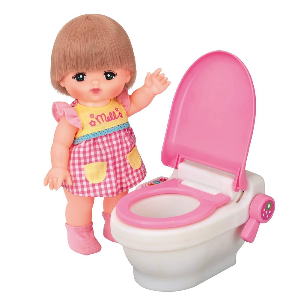 Mel-chan Care Parts Toilet Practice! Let's Go To the Toilet Together