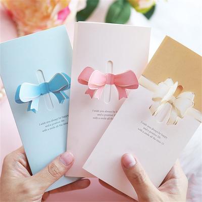 Paper Cards Party Supplies Creativity Small Greeting Card Message Card Name Card Handmade