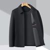 High-End Kaschmirwollmantel für Herbst & Winter - Elegante Herren-Businessbekleidung für Mittelalte & Ältere