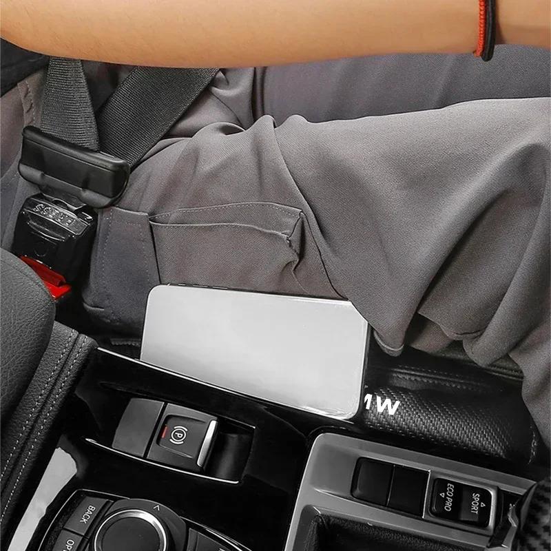 Pro BMW 1/2 Podložka výplně mezery sedadla interiéru vozu z uhlíkových vláken Pro BMW řady 1 3 5 6 7 X7 X3 X5 X6 M E70 E71 E90 E91 F30 F10 E92