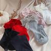 New Winter Autumn Baby Girls Socks With Big Bows Kids Ankle  Cotton Socks Toddlers Cute Short Christmas Socks For