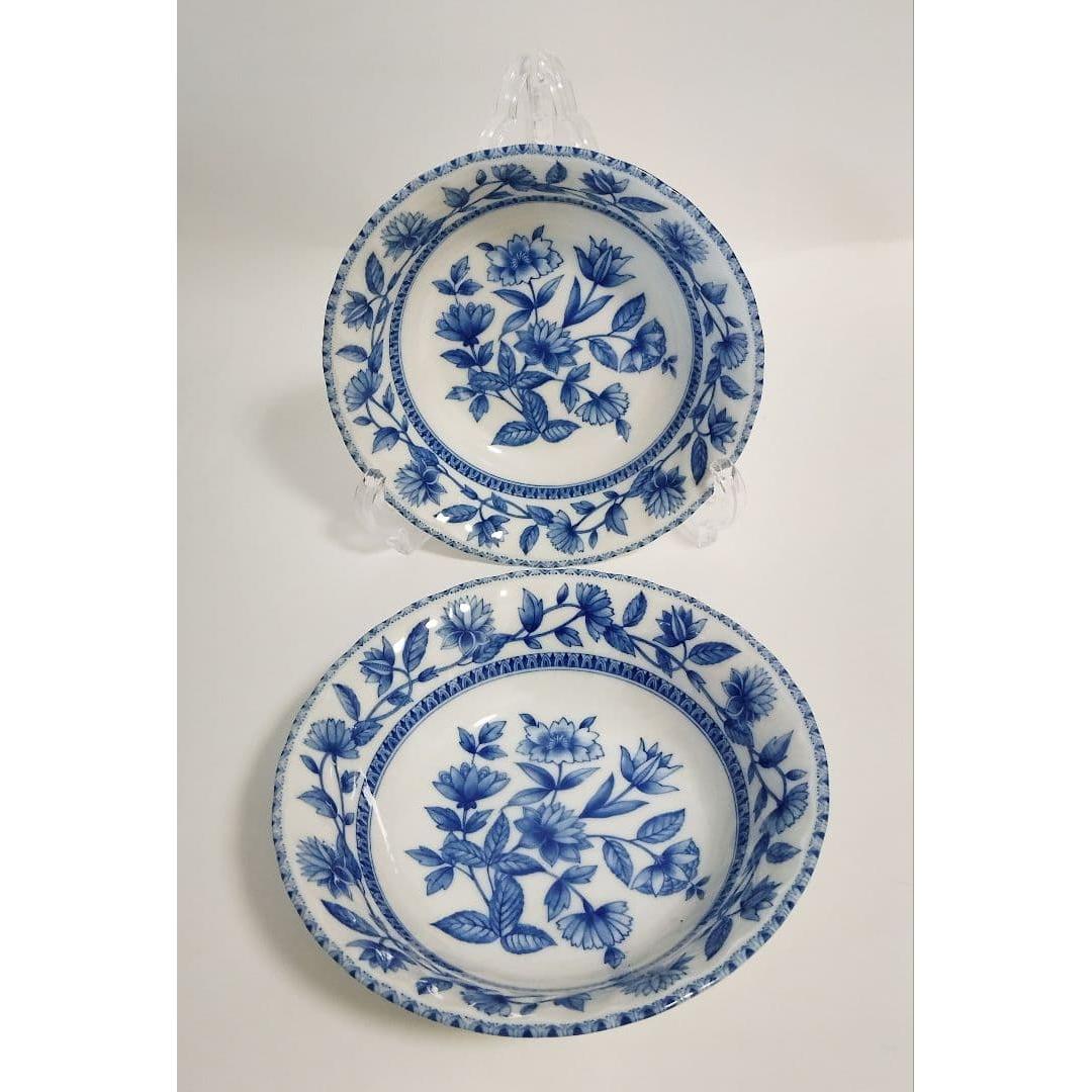 TONO CHINA Orient Blue Series Salad Bowl Set of 2