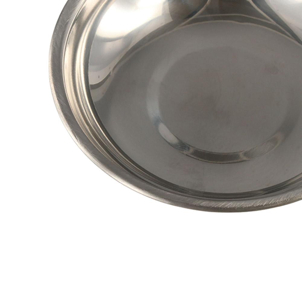 Stainless Steel Small Sauce Dish Round Dessert Dish Appetizer Condiment Tray Spices