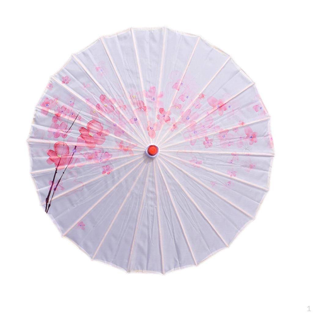 Oiled Parasol Chinese Japanese Oil Paper Umbrella for Photo Prop