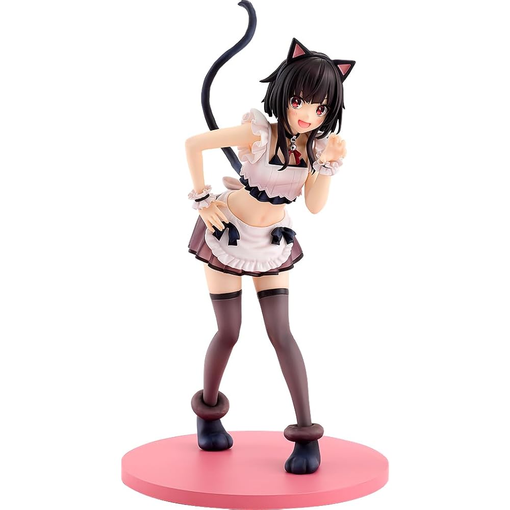 

Kadokawa KDcolle Konosuba Megumin Cat Ear Maid Figure Non-Scale Painted Plastic Collectible