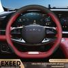 Leather Car Steering Wheel Cover for CHERY Exeed LX TXL VX 2024 2025 2026 Interior Accessories