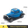 1:43 Alloy Vintage VAN OFF ROAD PICK UP Diecast Car Model Classic Pull Back Car Model Miniature Vehicle Replica for Kids Adults