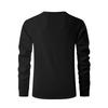 Men's Casual Solid Color Buckle Quick Dry Shoulder  Long Sleeved