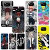 Chainsaw Makima Power Phone Case For Xiaomi Poco X7 X6 X5 X4 X3 Nfc F6 F5 Pro F4 Gt F3 F2 F1 M5S M4 M3 Art Fundas Back Cover