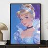 Disney Cinderella Diamond Painted Mosaic Art Painting Kit Handmade DIY Gift Home Decor