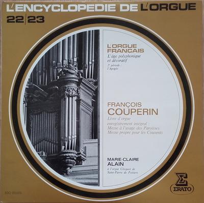 LP Record FRANÇOIS COUPERIN - MARIE-CLAIRE AL - Livre D'orgue EDO2223 Erato France Classical Used