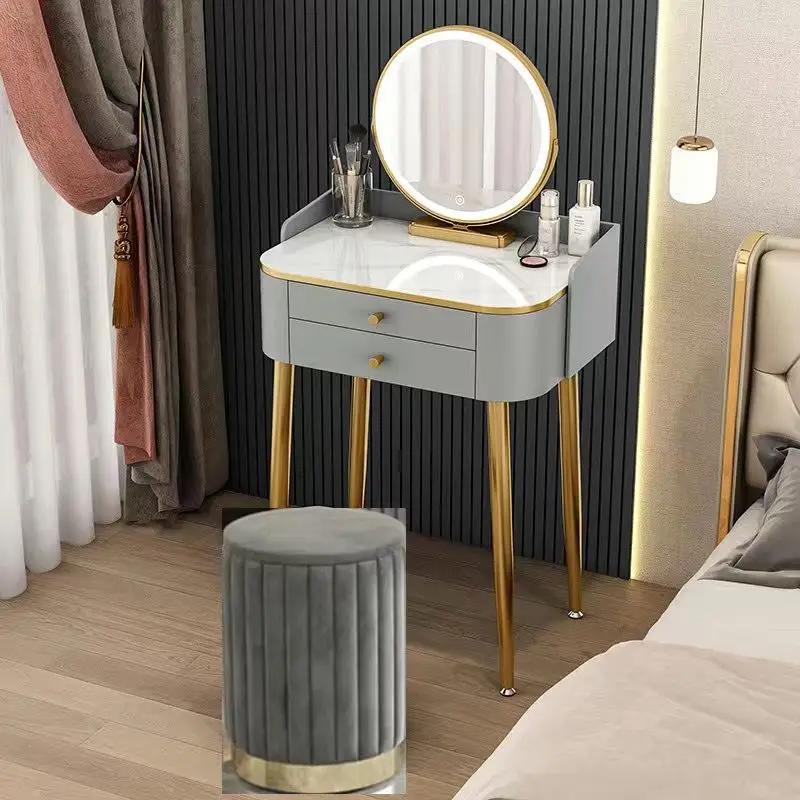 Light Luxury Dressing Table Modern and Minimalist Dressing Cabinet In the Bedroom Internet Celebrity High-end Makeup Table