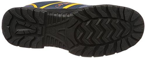 GD Japan Offshore Surf Brand Work Shoes with Steel Toe Cap, 3E, Navy, Size 25.0 cm