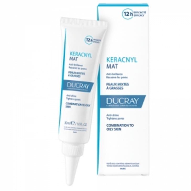 DUCRAY Keracnyl Mattifying Cream 30ml (Matte Cream for Normal To Oily Skin)