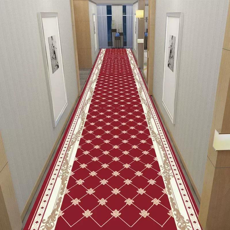 Luxury Corridor Runner Carpet Long Strip Rug for Hallway Living Room Home Aisle Floor Mat Entryway Decor