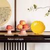 Zen Lotus Ceramic High-Foot Dessert Plate