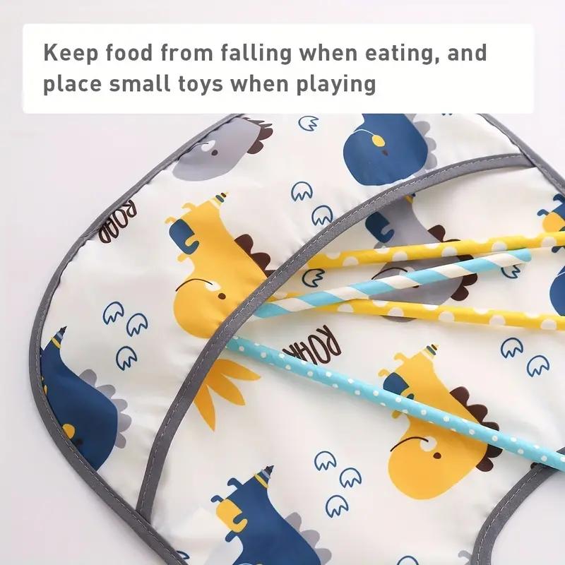 Superleichte Baby-Fütterlätzchen in verschiedenen Farben, wasserdicht, waschbar, öl- und geruchsabweisend, Unisex