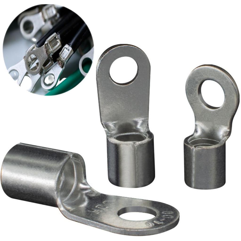 Bare Crimp Terminal Round Crimp Terminal 10 R-shaped (R14-6 Pieces)