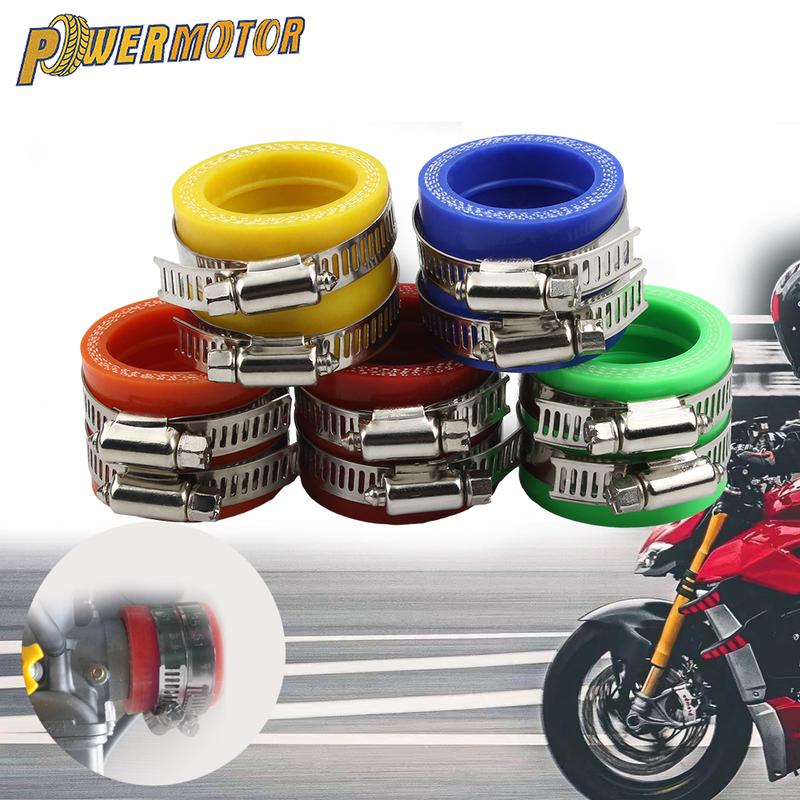 Motorcycle Carburetor Adapter Inlet Intake Pipe Rubber 35MM 40MM For KOSO OKO Mikuni PWK Universal 2/4 Stroke Engine Motocross