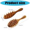Natural Head Massagers Comb For Travel Office Use Of Sandalwoods for Gentle Hair Care
