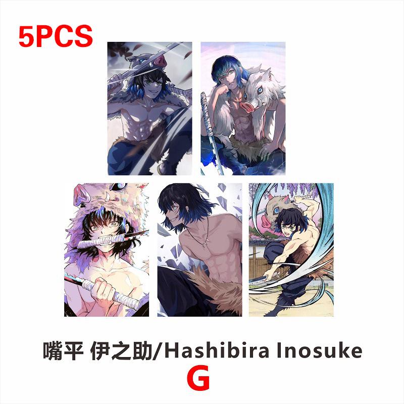 Demon Slayer Anstecknadeln Set - 4 Pins Anime Manga Merchandising