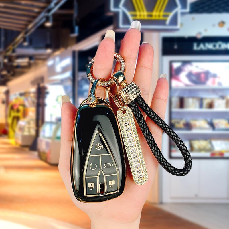 Compatible Car Key Cover for Changan CS75plus, Yidong CS55, CS35plus, and Oshan X5/X7 Models