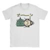 Chiikawas Buddhist TShirts for Men Vintage Pure Cotton Tees Crewneck Short Sleeve T Shirt Plus Size Clothes