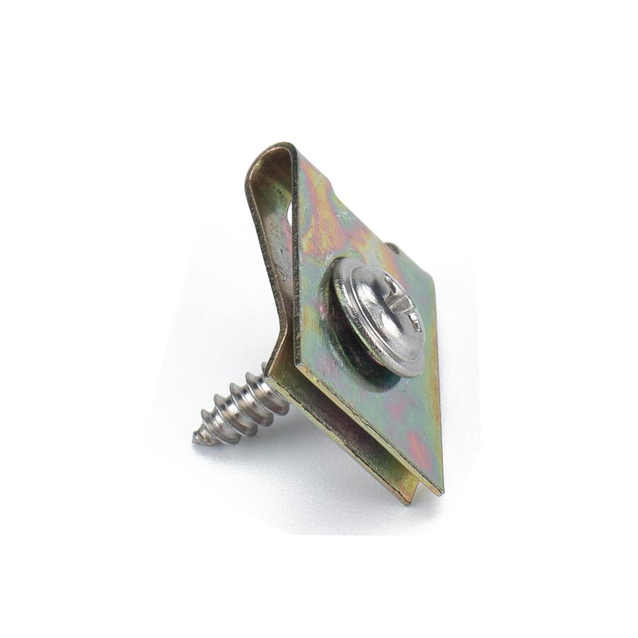 160 Pcs Car Motorcycle Speed No.6 Fastener U Nut M3*12 Clip Interior Trim Panel