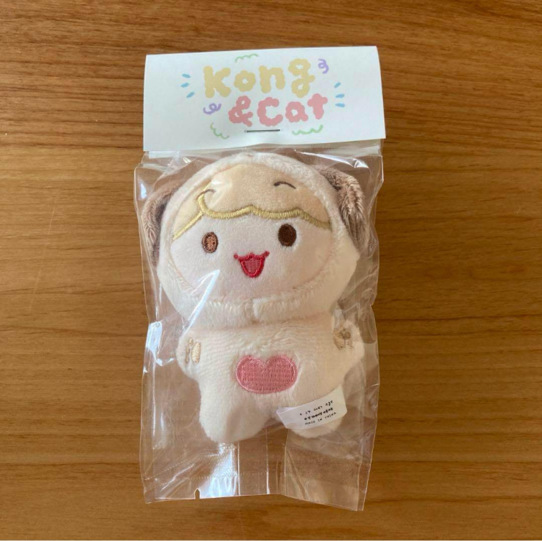 

[USED] txt 10cm Doll Plush Toy Shinjizu Kong & Cat Subin