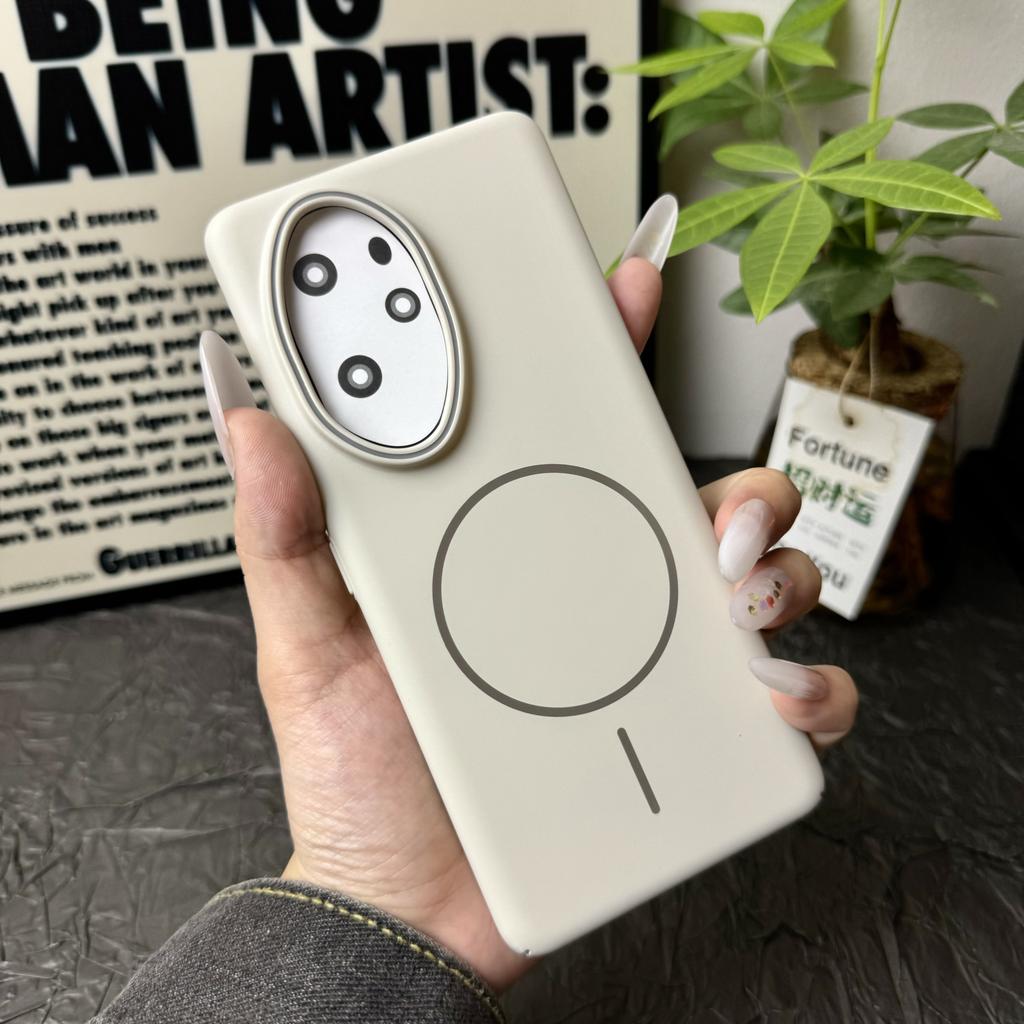 Stoßfeste Hüllen für Honor 400 Pro Magnetische PC Matte Harte Handyhülle für Honor 200 Lite 300 Ultra 100 400 Pro Schlanke Frostige Abdeckung