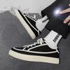 2024Men's Shoes Korean Version Canvas Shoe Student Casual Shoes Breathable Board Shoes for Men Lace Up Flats Zapatillas Hombre
