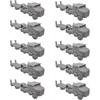 Ag Agsdgaw 10pcs Military Model Large Tractor Trailer Resin Assembly Truck M1070