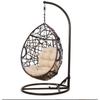 For Price Indoor Outdoor Acrylic Modern Hanging Swing Chair Bamboo Patio Rattan Wicker Egg Swing Clear Chair