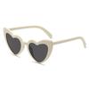 Cute Heart-Shaped Sunglasses For Men And Women Uv Protection Outdoor Beach Street Shooting Sun Protection Glasses Eye Protection