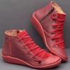Large Size Wind Lace-up Casual Single Shoes Autumn and Winter New Women's Short Boots