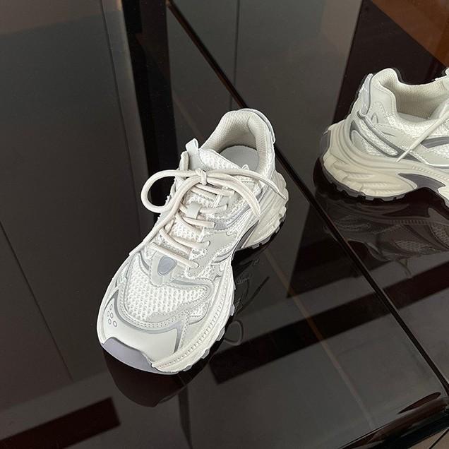 The Same Style In the Bajia~ 2025 New Autumn and Winter Heightening Thick-soled Delicate and Versatile Dad Shoes for Women's Autumn Sports and Leisure