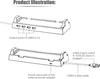 USB expansion hub game console base USB docking station