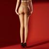 Sexy Women Seamless Elastic Oil Glossy Shiny Sockings 5D 912Pin Stain Smooth Tights Lace High Waist Maid Shaping Pantyhose