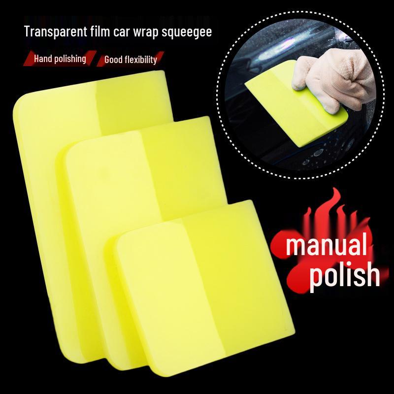 Professional TPU Car Wrap Water Removal Scraper Tool
