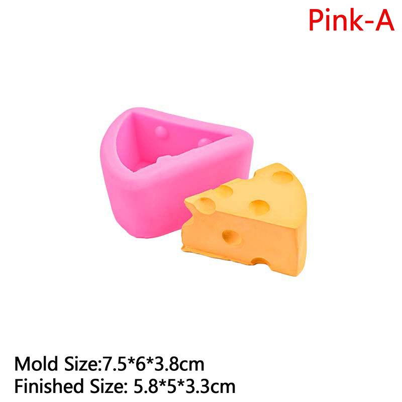 Cheese Embryo Style Silicone Candle Mold Handmade-Soap Diy Candle Art Mould Mochi Squishy Toy Mold Baking Tool Kitchen